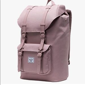 Herschel Little America Laptop Backpack, Ash Rose, Classic 25.0L